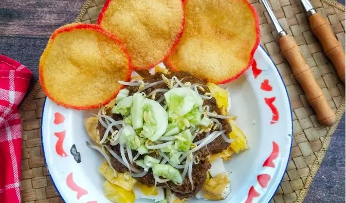 Resep Tahu Tek Telur Khas Surabaya Dengan Citra Petis